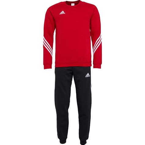 adidas trainingsanzug sereno 14 rot schwarz|Adidas Sereno 14 PES Men's Tracksuit .